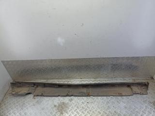 Накладка на порог наружная левая Opel Astra G 2002, синий, универсал