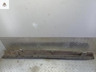 Накладка на порог наружная правая Opel Astra G 2002, синий, универсал