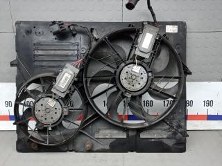 вентилятор радиатора Volkswagen Touareg 1 поколение 2004, 2.5 л., дизель, АКПП, внедорожник 5 дв.