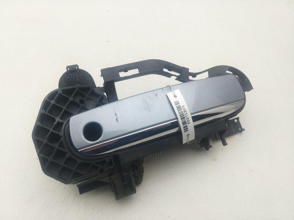 ручка наружная передняя левая Audi A6 4F/C6 2005, 3.2 л., бензин, МКПП, серый, универсал, 4F1837275 - фото №1
