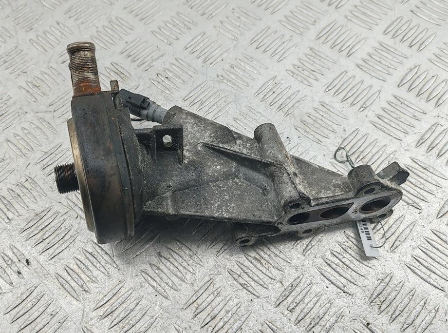 теплообменник масляного фильтра Peugeot 807 2005, 2.0 л., бензин, МКПП, синий, минивэн