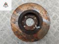 диск тормозной передний Nissan Note E11 2006, 1.4 л., бензин, МКПП, серый, хетчбэк 5 дв. - фото №2