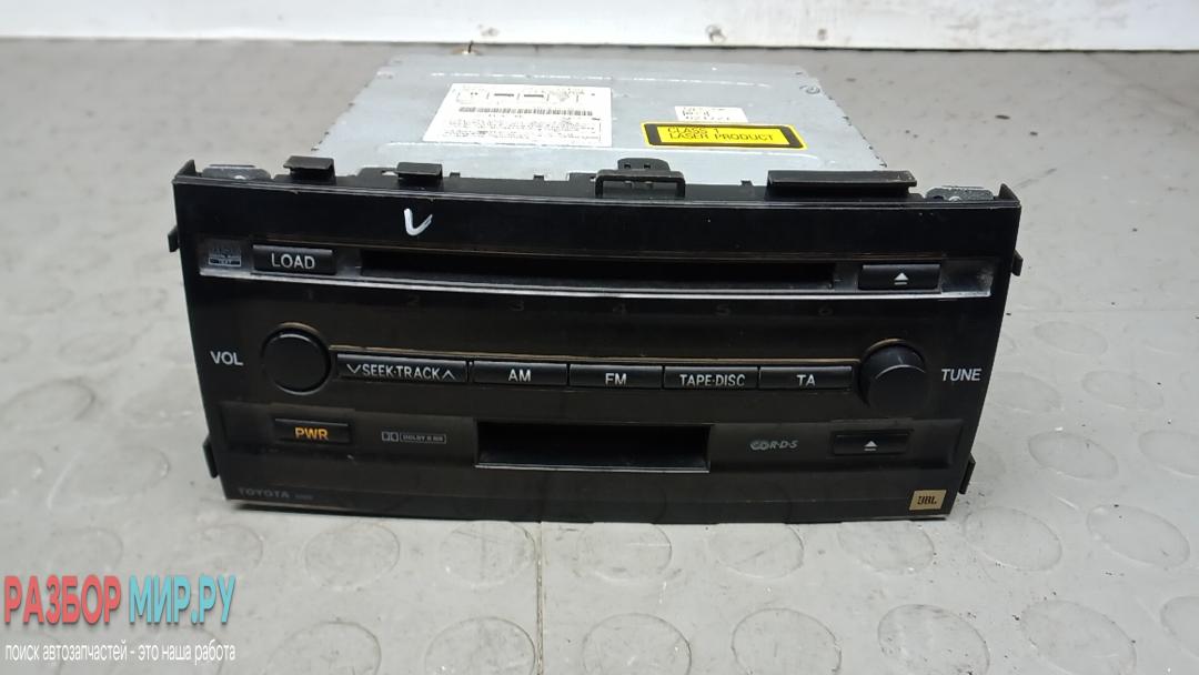 магнитола Toyota Prius 2 поколение 2005, 1.5 л., бензин, АКПП, хетчбэк 5 дв., 8612047120 - фото №1