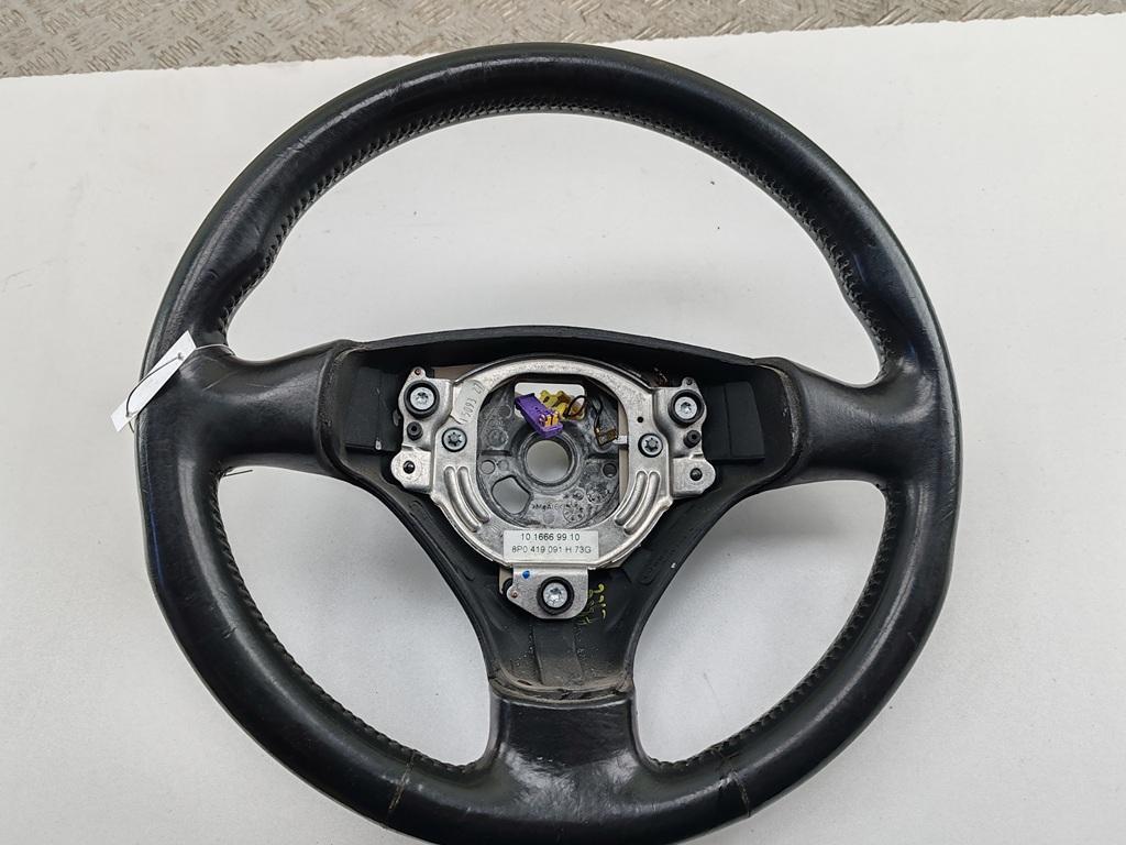 руль Audi A3 8P 2003, 1.9 л., дизель, МКПП, чёрный, хетчбэк 3 дв., 8P0419091H73G