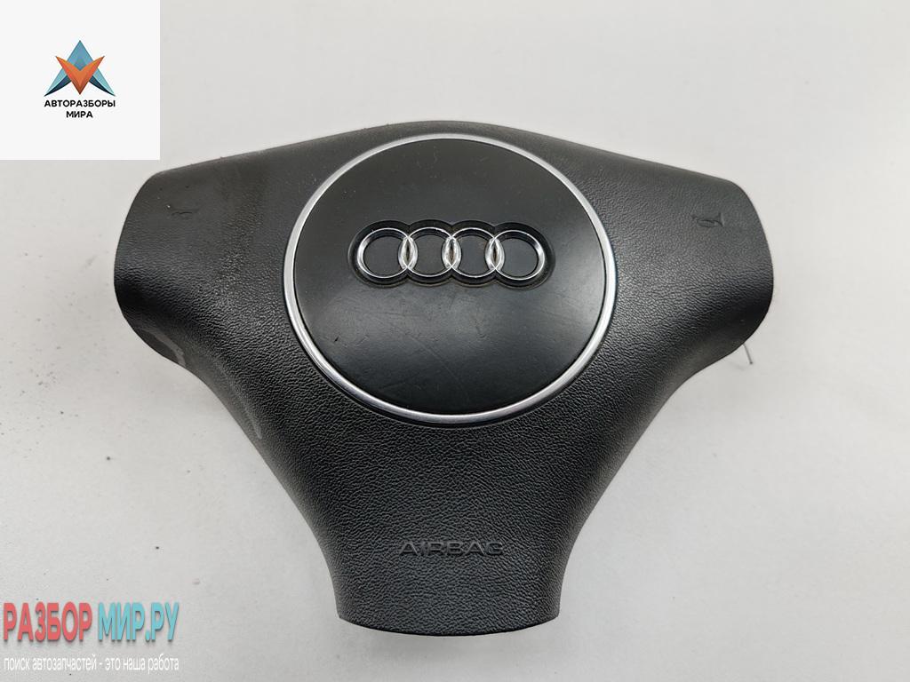 подушка безопасности водителя Audi A3 8P 2003, 1.9 л., дизель, МКПП, чёрный, хетчбэк 3 дв., 8E0880201AT - фото №1