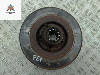 диск тормозной задний Peugeot 807 1 поколение 2005, 2.2 л., дизель, МКПП, серый, минивэн