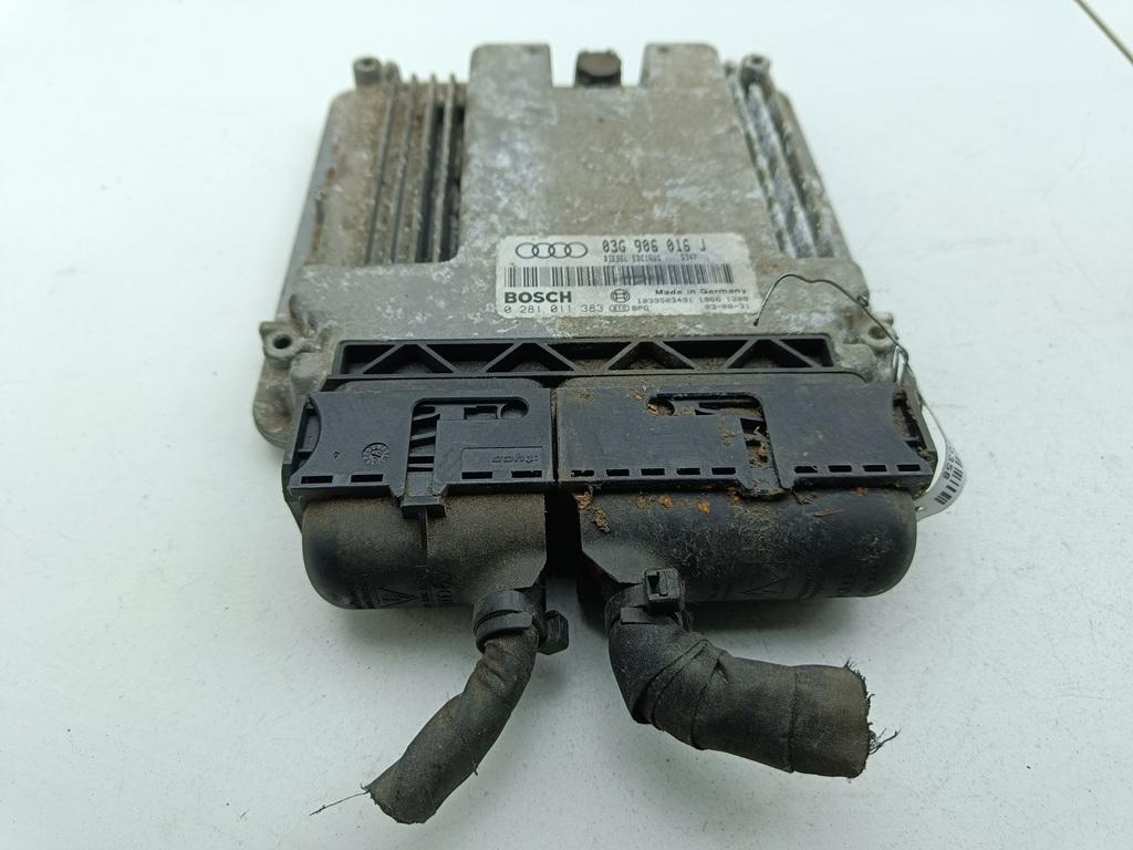 ЭБУ Audi A3 8P 2003, 1.9 л., дизель, МКПП, чёрный, хетчбэк 3 дв., 03G906016J, 0281011383
