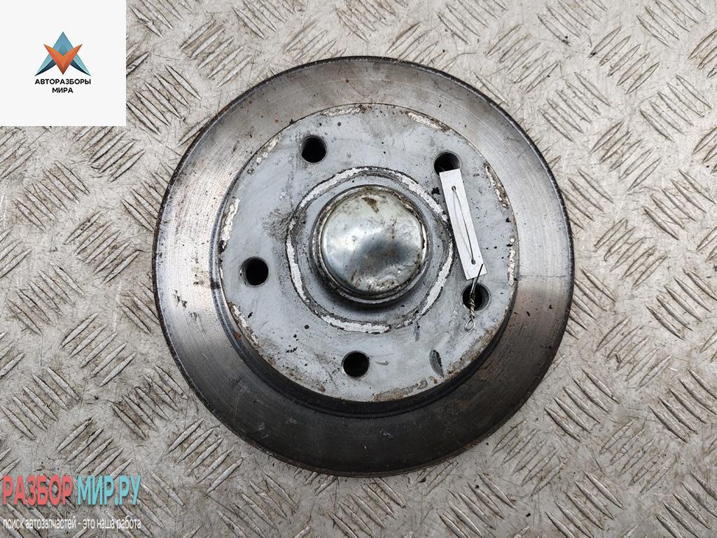 диск тормозной задний Audi A4 B5 1996, 1.8 л., бензин, АКПП, синий, седан - фото №1