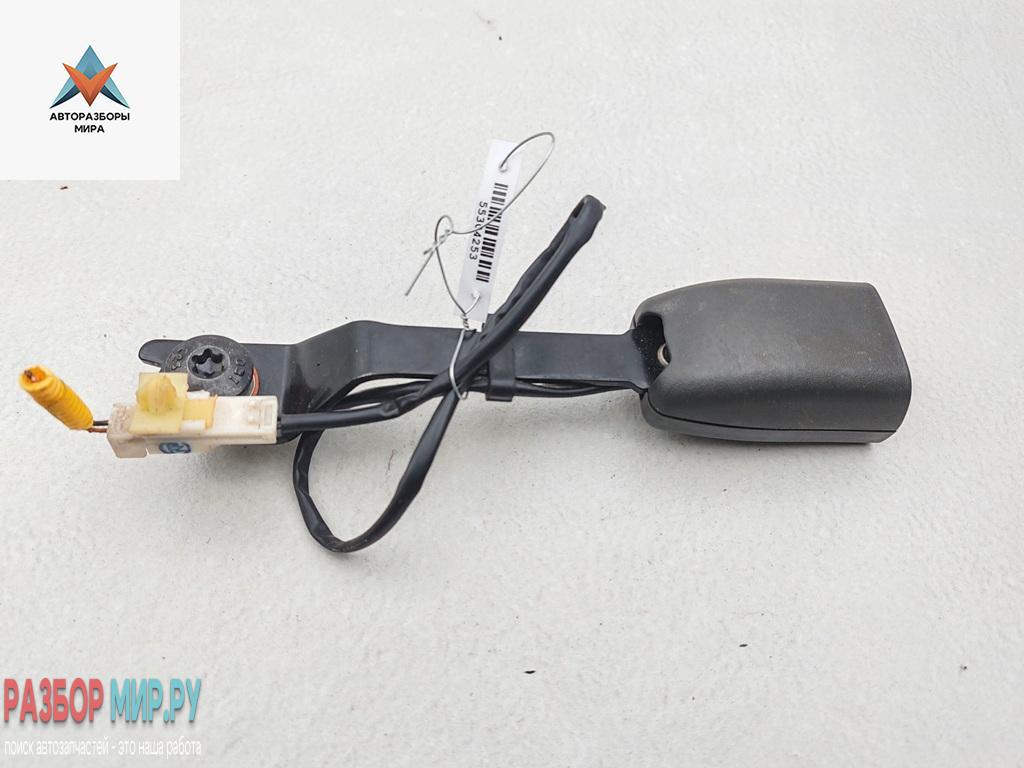 замок ремня безопасности Chevrolet Spark M300 2010, 1.2 л., бензин, МКПП, красный, хетчбэк 5 дв., IPFE0081 - фото №1