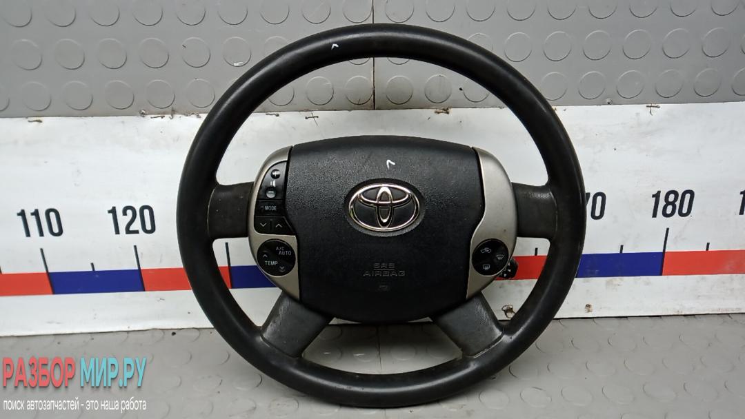 руль Toyota Prius 2 поколение 2005, 1.5 л., бензин, АКПП, хетчбэк 5 дв., 4510047071C0 - фото №1