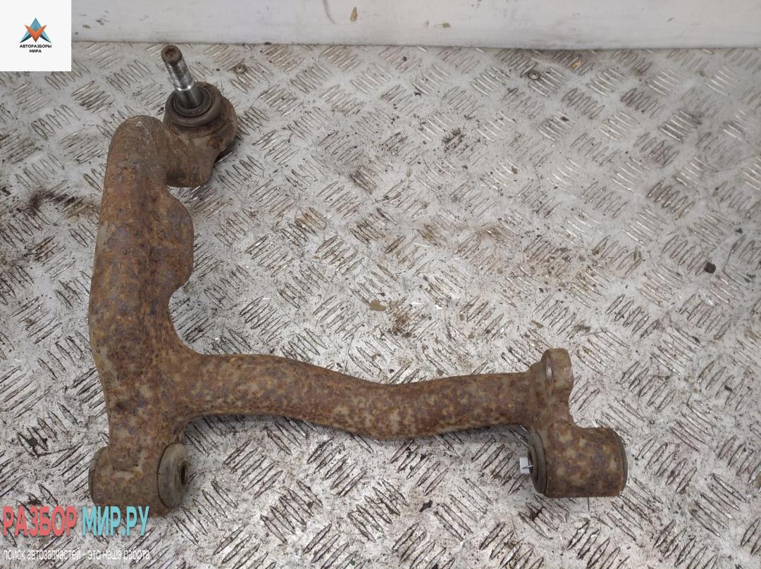 рычаг передний левый Volkswagen Transporter T4 1995, 2.4 л., дизель, МКПП, серый, микроавтобус - фото №1