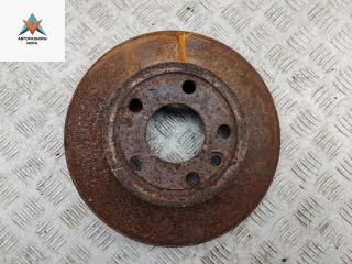 диск тормозной передний Volkswagen Transporter T4 1995, 2.4 л., дизель, МКПП, серый, микроавтобус