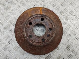 диск тормозной передний Volkswagen Transporter T4 1995, 2.4 л., дизель, МКПП, серый, микроавтобус