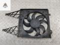вентилятор радиатора Skoda Fabia 2 поколение (5J) 2009, 1.2 л., бензин, МКПП, серый, хетчбэк 5 дв., 6Q0121207N - фото №2