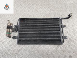 радиатор кондиционера Volkswagen Golf 4 поколение 2002, 1.6 л., бензин, МКПП, синий, хетчбэк 5 дв., 1J0820411D