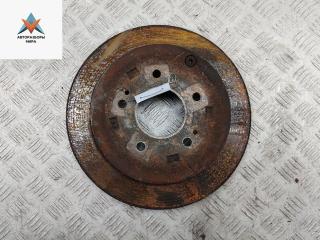 диск тормозной задний Mitsubishi Grandis 1 поколение 2009, 2.4 л., бензин, АКПП, серый, минивэн