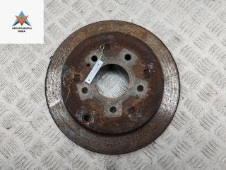 диск тормозной задний Mitsubishi Grandis 1 поколение 2009, 2.4 л., бензин, АКПП, серый, минивэн