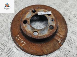 диск тормозной задний SEAT Leon 2 поколение 2006, 1.6 л., бензин, МКПП, красный, хетчбэк 5 дв.