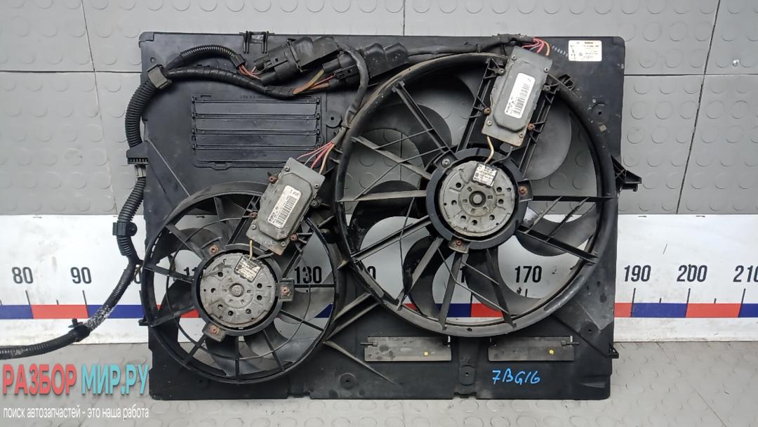 вентилятор радиатора Porsche Cayenne 955 2005, 3.2 л., бензин, АКПП, внедорожник 5 дв. - фото №1