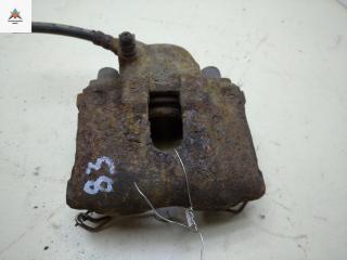 суппорт передний правый Fiat Doblo 1 поколение 2002, 1.6 л., бензин, МКПП, красный, фургон