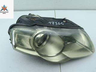 фара правая Volkswagen Passat B6 2006, 2.0 л., дизель, МКПП, чёрный, универсал, 3C0941006Q
