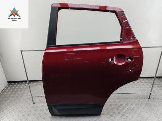 дверь сдвижная Nissan Qashqai 1 поколение [рестайлинг] 2013, красный, внедорожник 5 дв.