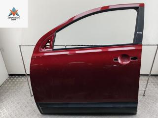 дверь сдвижная Nissan Qashqai 1 поколение [рестайлинг] 2013, красный, внедорожник 5 дв.