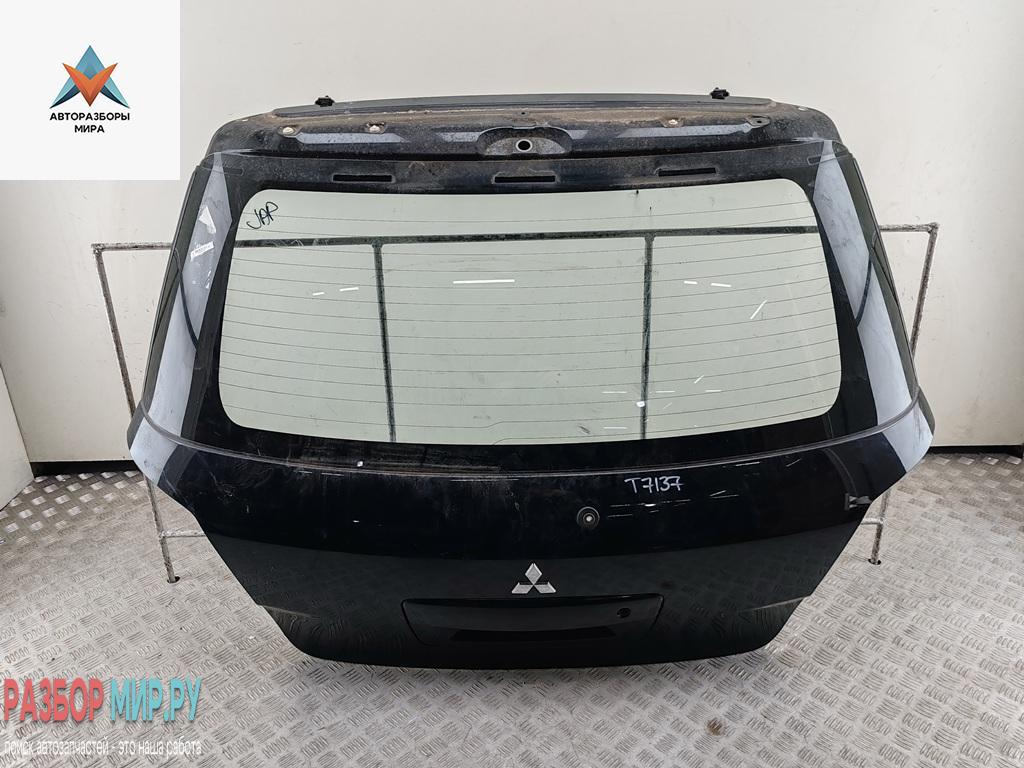 крышка багажника Mitsubishi Outlander 1 поколение 2006, чёрный, внедорожник 5 дв. - фото №1