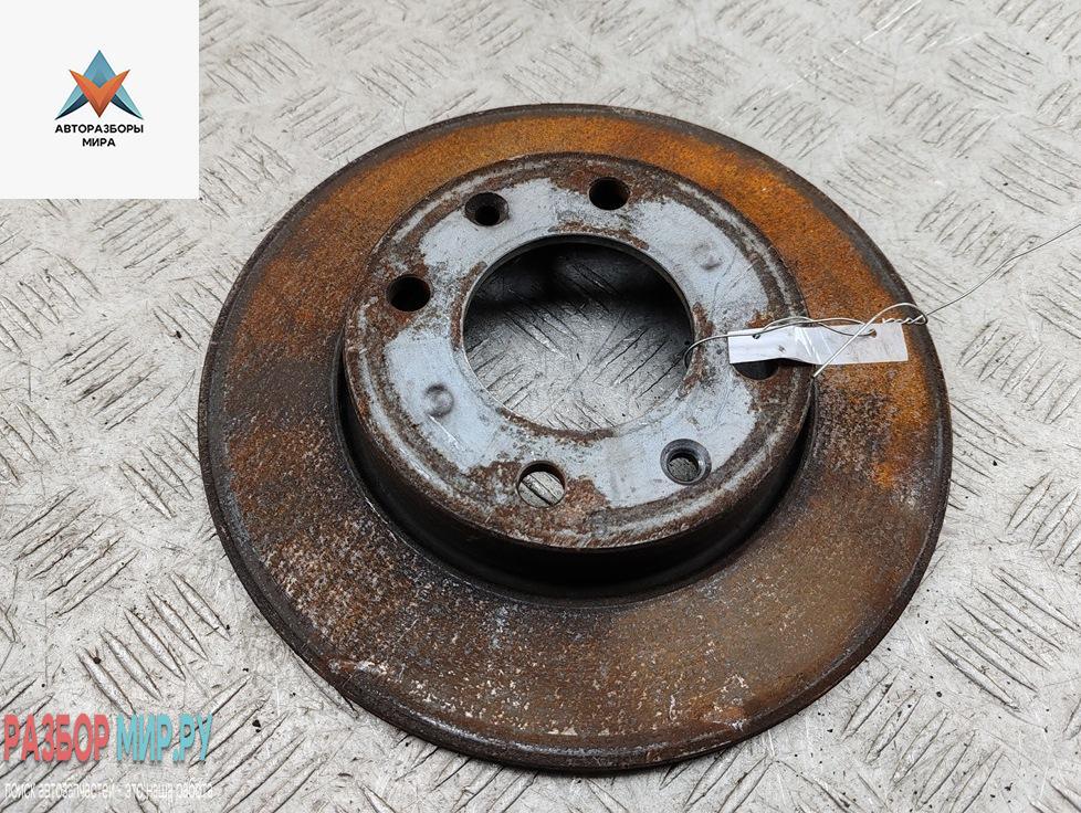 диск тормозной задний Peugeot 307 1 поколение 2003, 2.0 л., бензин, МКПП, зелёный, универсал - фото №1