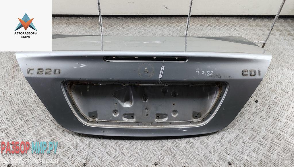 крышка багажника Mercedes-Benz C-Класс W203/S203/CL203 2003, серый, седан - фото №1