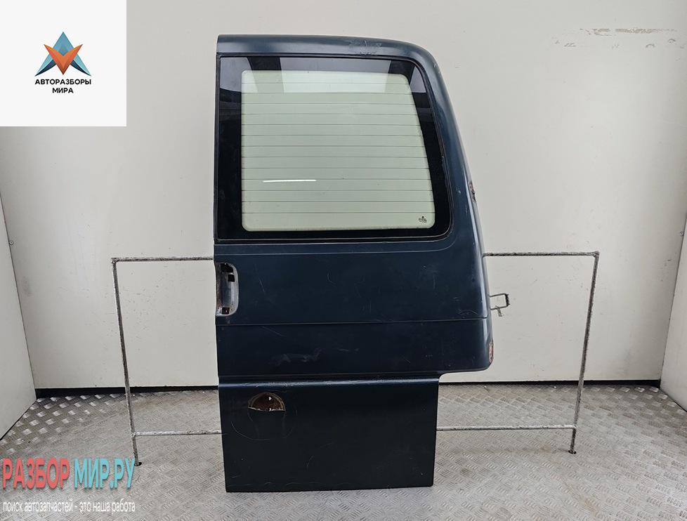 дверь задняя распашная правая Volkswagen Transporter T4 1992, 2.4 л., дизель, МКПП, серый, микроавтобус - фото №1
