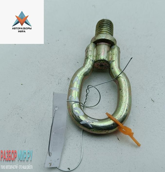 крюк буксировочный Volkswagen Golf 4 поколение 2002, 1.6 л., бензин, МКПП, серый, хетчбэк 5 дв. - фото №1