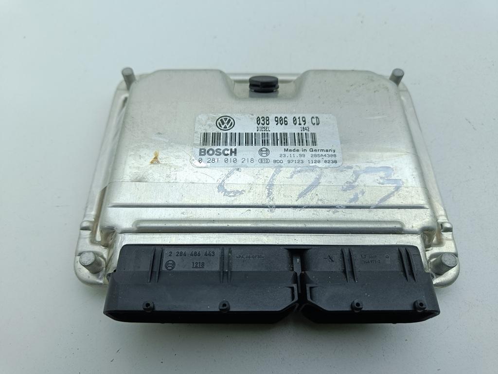 ЭБУ Volkswagen Passat B5 1999, 1.9 л., дизель, МКПП, зелёный, универсал, 038906019CD, 0281010218