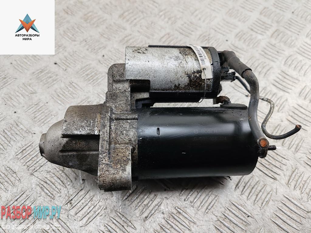 стартер Audi A6 4B/C5 1997, 2.4 л., бензин, АКПП, зелёный, седан, 0001108174 - фото №1