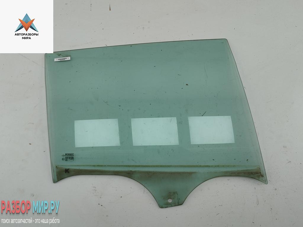 стекло двери задней правой Renault Laguna 3 поколение 2008, 2.0 л., дизель, АКПП, чёрный, универсал - фото №1
