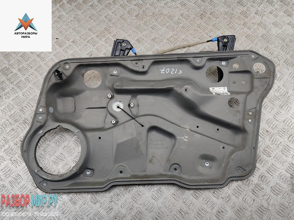 стеклоподъемник электрический передний правый Volkswagen Golf 4 поколение 2002, 1.6 л., бензин, МКПП, серый, хетчбэк 5 дв., 1J4837730AE - фото №1