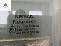 стекло двери задней левой Nissan Note E11 [рестайлинг] 2009, 1.4 л., бензин, МКПП, серый, хетчбэк 5 дв. - фото №2