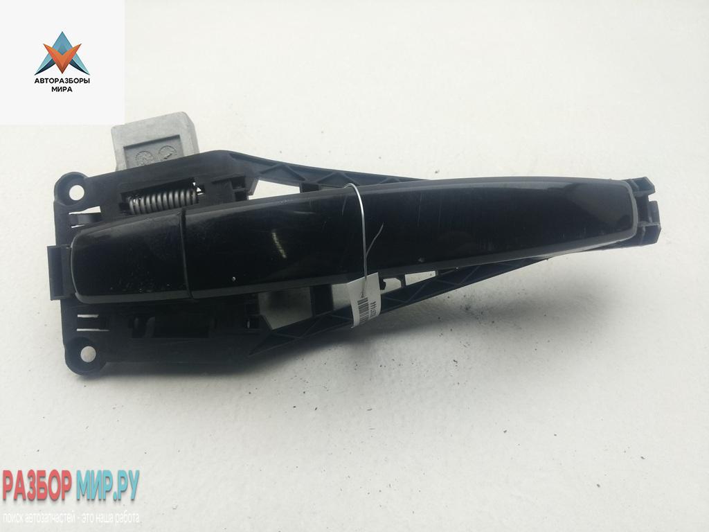 ручка наружная задняя правая Opel Zafira 2 поколение (B) 2007, 1.9 л., дизель, МКПП, чёрный, минивэн, 24463750 - фото №1