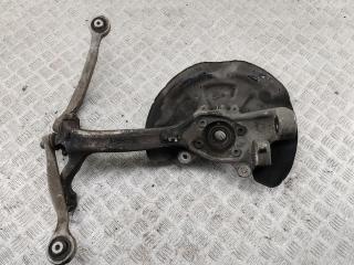 Кулак (корпус ступицы) передний левый Audi A6 4F/C6 2005, 3.2 л., бензин, МКПП, серый, универсал