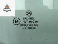 стекло двери задней правой Volkswagen Golf 4 поколение 2000, 2.0 л., бензин, АКПП, серый, универсал, 43R00049 - фото №2