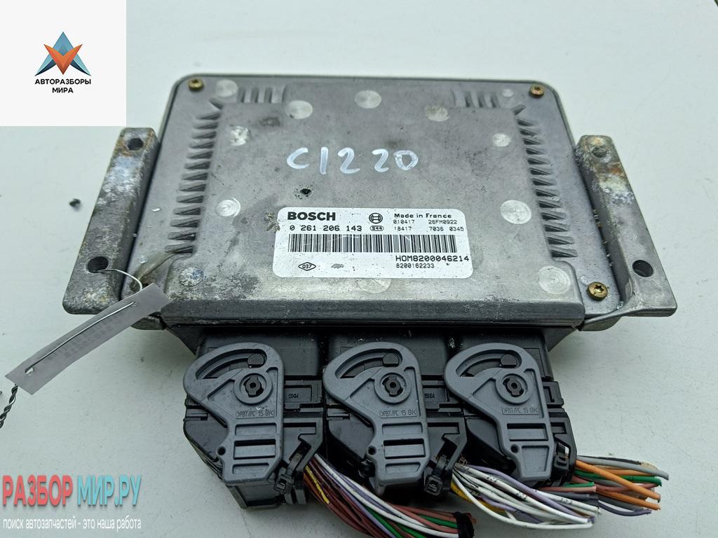 ЭБУ Renault Laguna 2 поколение 2001, 3.0 л., бензин, АКПП, серый, универсал, 0261206143, 8200046214 - фото №1