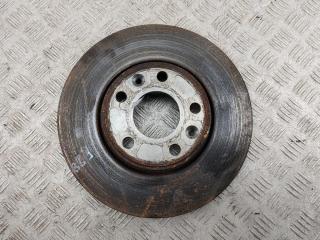 диск тормозной передний Renault Laguna 3 поколение 2008, 2.0 л., дизель, АКПП, чёрный, универсал
