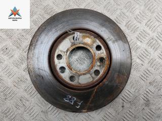 диск тормозной передний Renault Laguna 3 поколение 2008, 2.0 л., дизель, АКПП, чёрный, универсал