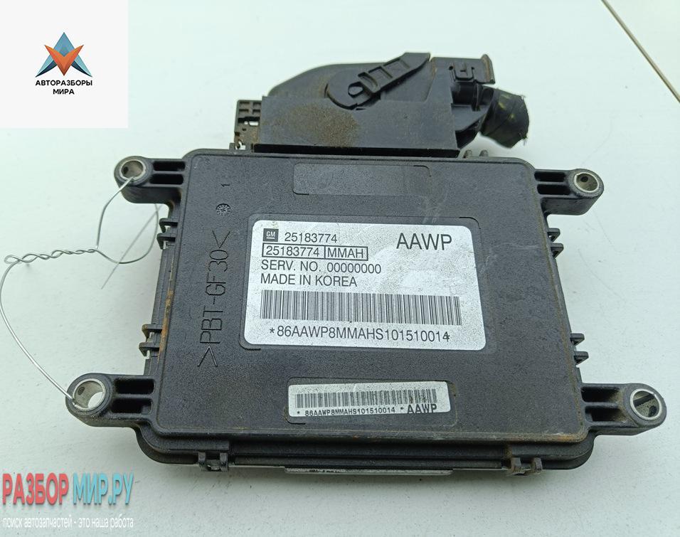 ЭБУ Chevrolet Spark M300 2010, 1.2 л., бензин, МКПП, красный, хетчбэк 5 дв., 25183774 - фото №1