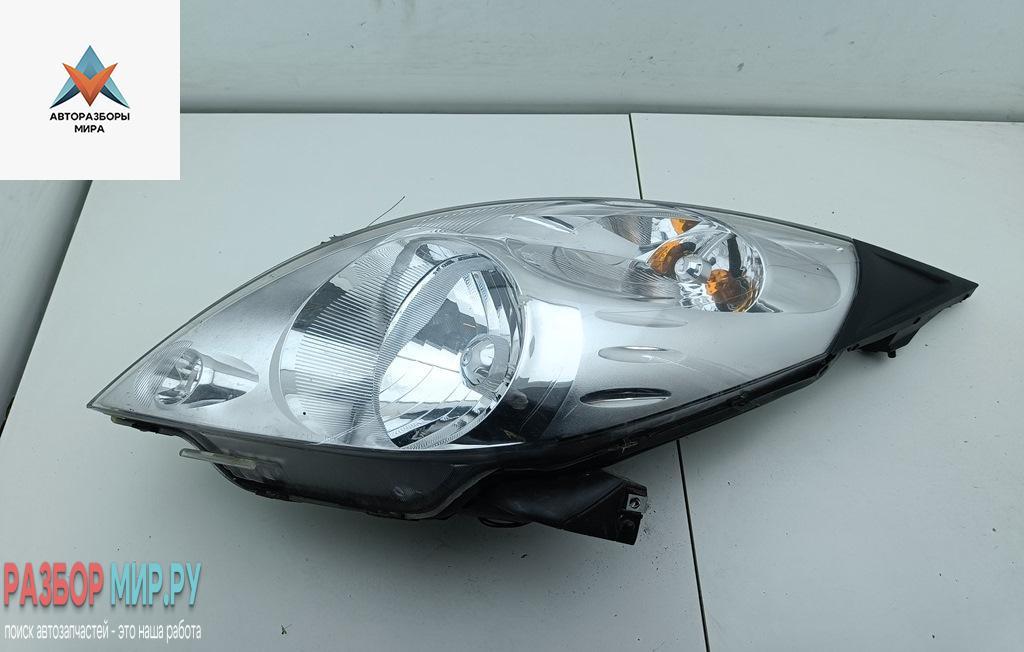 фара левая Chevrolet Spark M300 2010, 1.2 л., бензин, МКПП, красный, хетчбэк 5 дв. - фото №1
