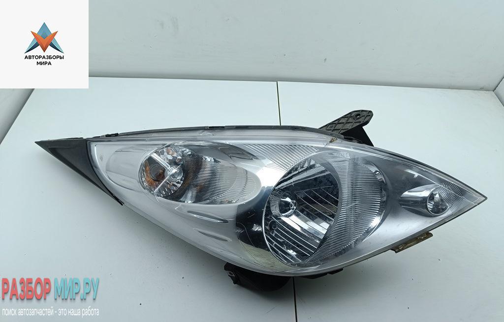 фара правая Chevrolet Spark M300 2010, 1.2 л., бензин, МКПП, красный, хетчбэк 5 дв. - фото №1