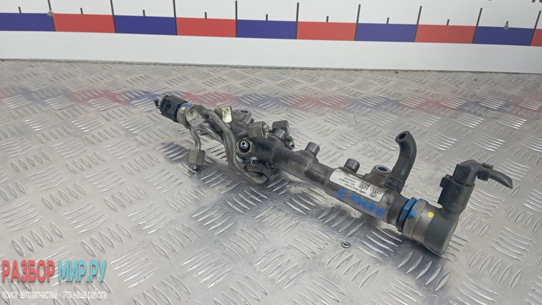 топливная рампа Skoda Yeti 1 поколение 2011, 2.0 л., дизель, МКПП, внедорожник 5 дв., 03L130089P - фото №1