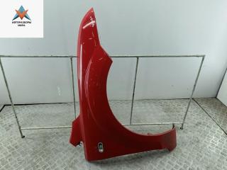 крыло переднее правое Ford Focus 2 поколение 2004, 1.6 л., i, бензин, МКПП, красный, универсал