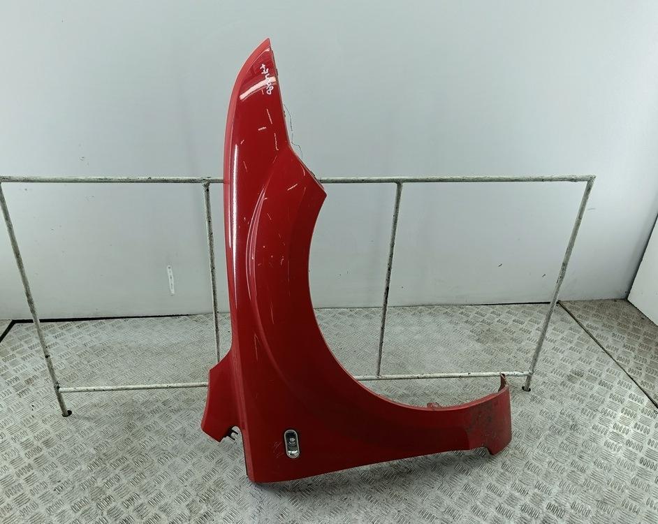 крыло переднее правое Ford Focus 2 поколение 2004, 1.6 л., i, бензин, МКПП, красный, универсал - фото №1
