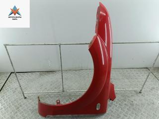 крыло переднее левое Ford Focus 2 поколение 2004, 1.6 л., i, бензин, МКПП, красный, универсал